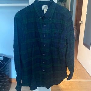 Blue and Green Flannel